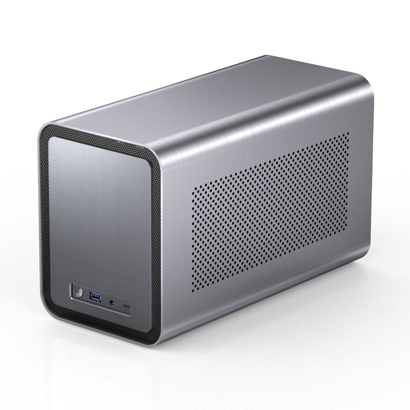 Jonsbo N1 táp nélküli ITX ház szürke (JonsboN1)