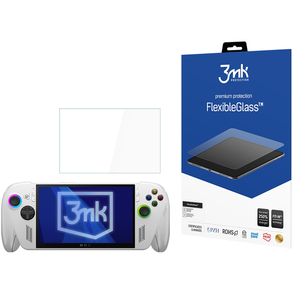 Hybridní Sklo na displej konzole ROG Ally/Ally X Xbox 3mk FlexibleGlass