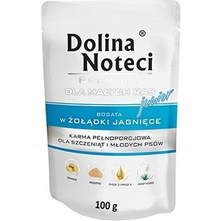  Dolina Noteci Pies Junior żołądki jagnięce saszetka - 100g