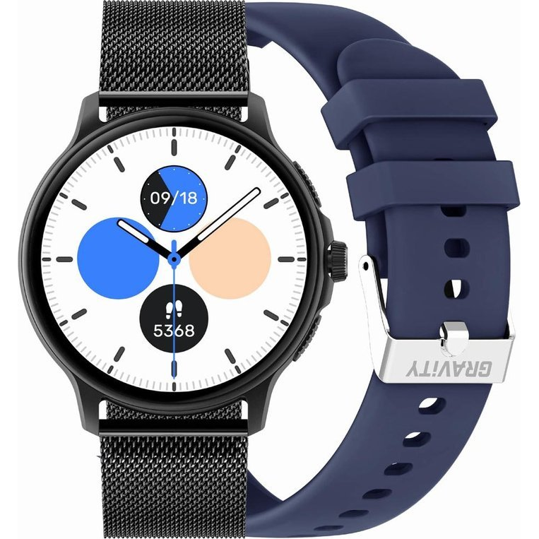 Gravity GT12-2 Okosóra 1,43" AMOLED Bluetooth Hívás IP68 Unisex (GT12-2)