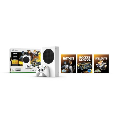 Microsoft Xbox Series S 512GB Holiday Bundle 2022 játékkonzol fehér (RRS-00080)