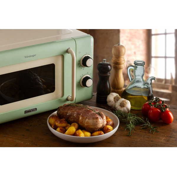 Ariete Vintage Line 3960/04 Grøn Solo mikroovn Bordplade 20 L 800 W
