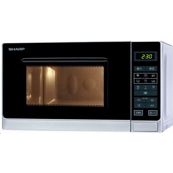 Sharp R-242(IN)W mikrohullámú sütő ezüst