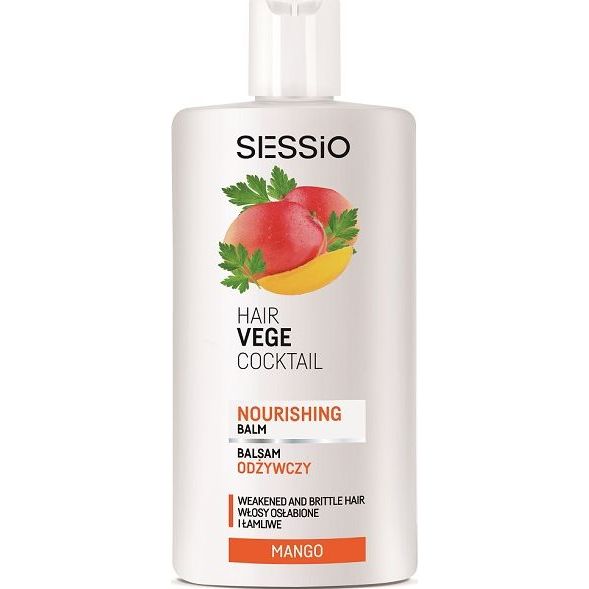SESSIO Hair Vege Cocktail Nourishing Balm balsam odżywczy do włosów Mango 300g