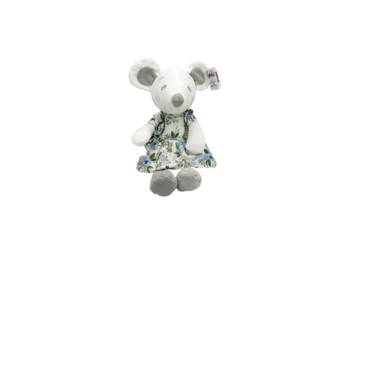 Tulilo Mouse Anna kisegér szürke plüss figura - 22 cm (9088)