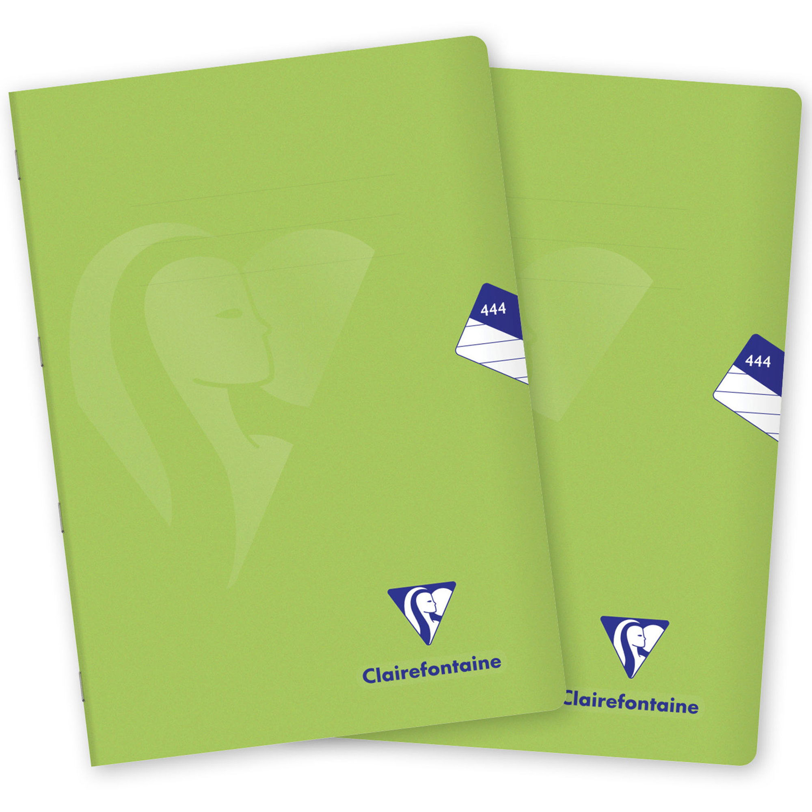 Clairefontaine Mimesys PP, A4 "444" vonalas, 40 lap, zöld - 2 db (1444-20-PP)