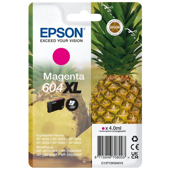 Epson 604XL blækpatron 1 stk Original Højt (XL) udbytte Magenta