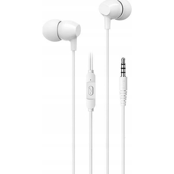 Sztereó fejhallgató USAMS EP-47 3.5mm fehér 1.2m HSEP
