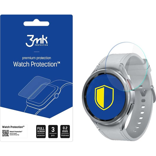  Samsung Samsung Galaxy Watch 6 Classic 43Mm - 3Mk Watch Protection V. Flexibleglass Lite