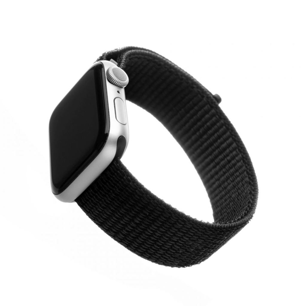 ФИКСИРАН Apple Watch 38/40/41 мм найлонова каишка черна (FIXNST-436-BK) (FIXNST-436-BK)
