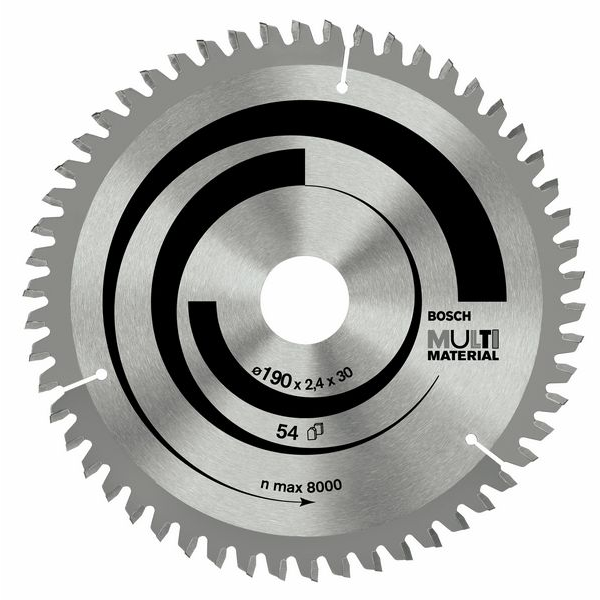 BOSCH fűrészlap Multi Material 184 x 30 x 2,4 mm (2608640506)