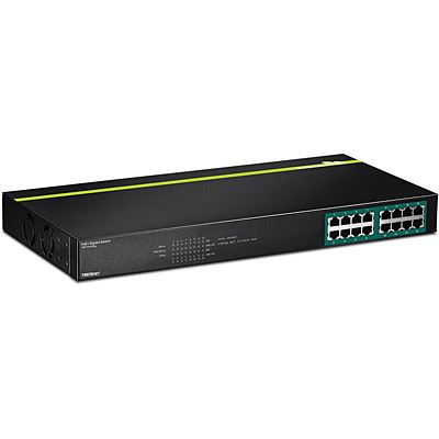 Switch TRENDnet TPE-TG160G 16-порта Gigabit PoE+