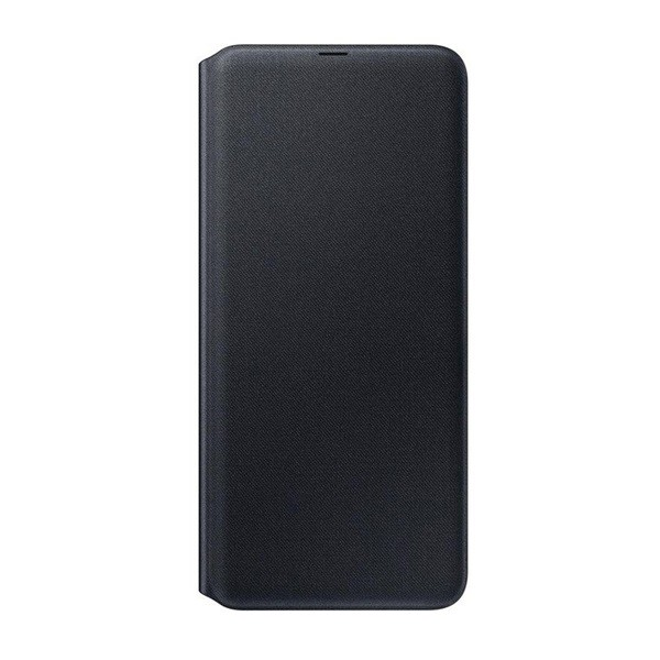 SAMSUNG tok álló (aktív FLIP, oldalra nyíló, bankkártya tartó) FEKETE [Samsung Galaxy A90 5G (SM-A908F)] (EF-WA908PBEGWW)