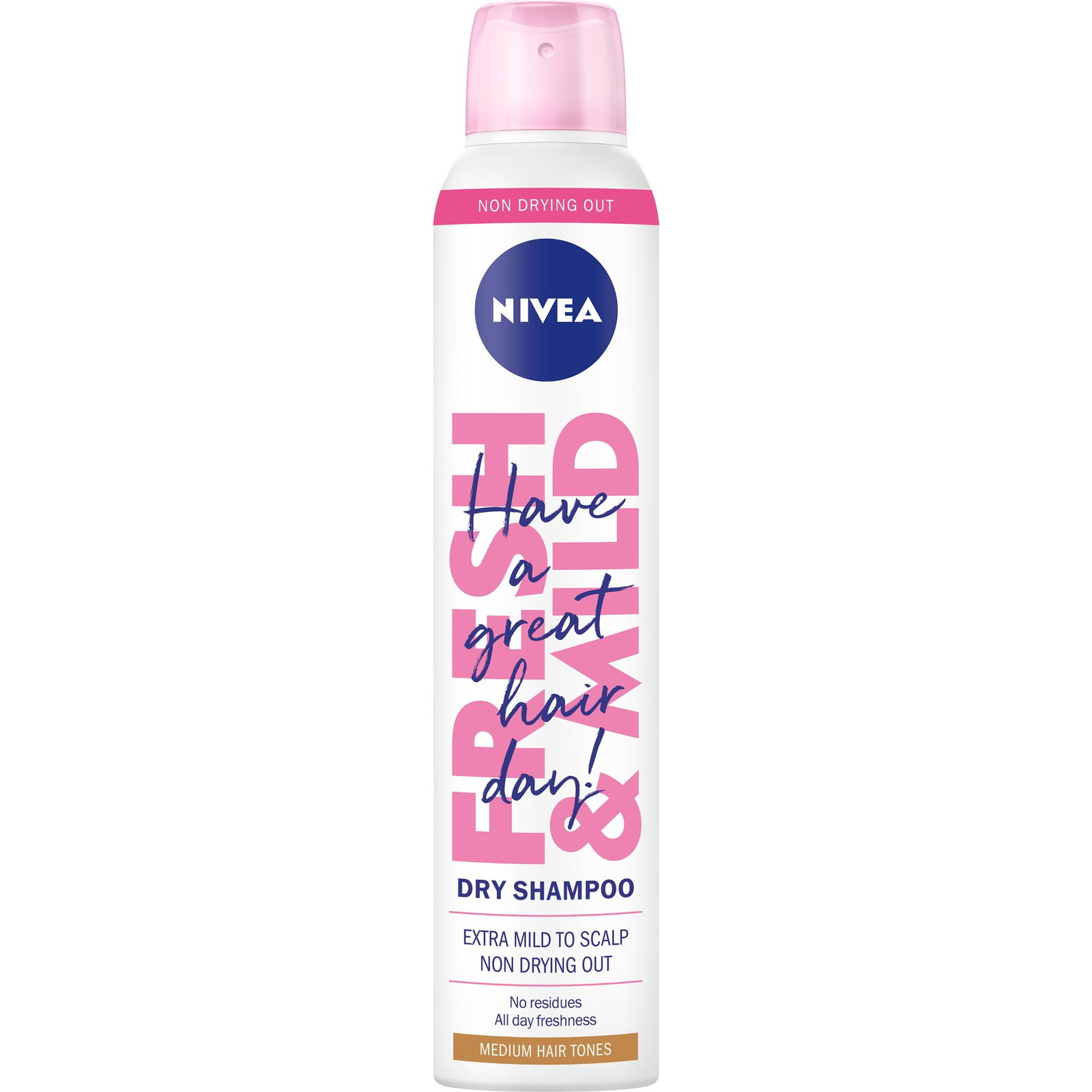 NIVEA Dry Shampoo Medium Tones 200 ml (9005800301549)