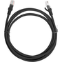Patchcord Lanberg UTP kat.5e 2 m čierny box fluke passed