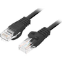 Patchcord Lanberg UTP kat.5e 2 m čierny box fluke passed