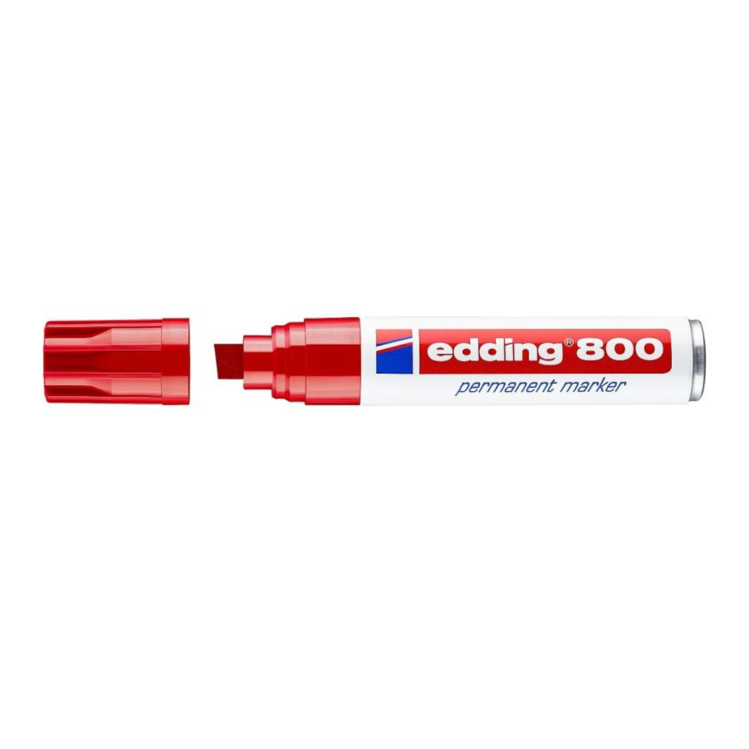 Edding 800 4-12mm Alkoholos Marker - Piros (4-800002)