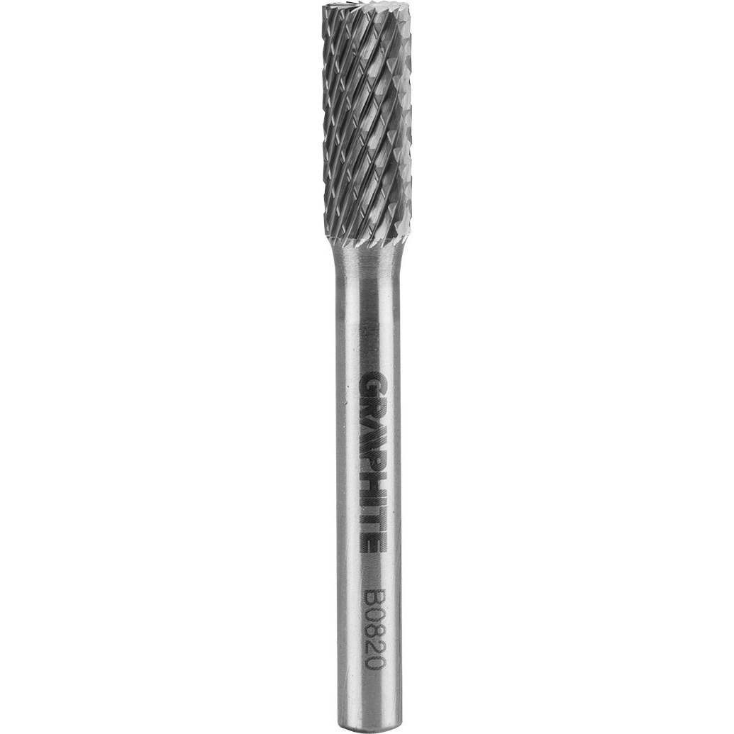 Graphite HM Fémmaró, B Típus Hengeres, Felül Pengével, 8x20 mm, Szár 6x45 mm (V31AC-TOP-55H356)