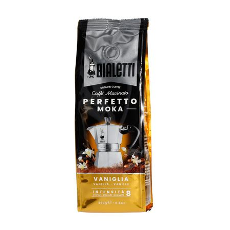 Bialetti Moka Perfetto vanília ízű őrölt kávé 250g (96080360 / 8006363031769)