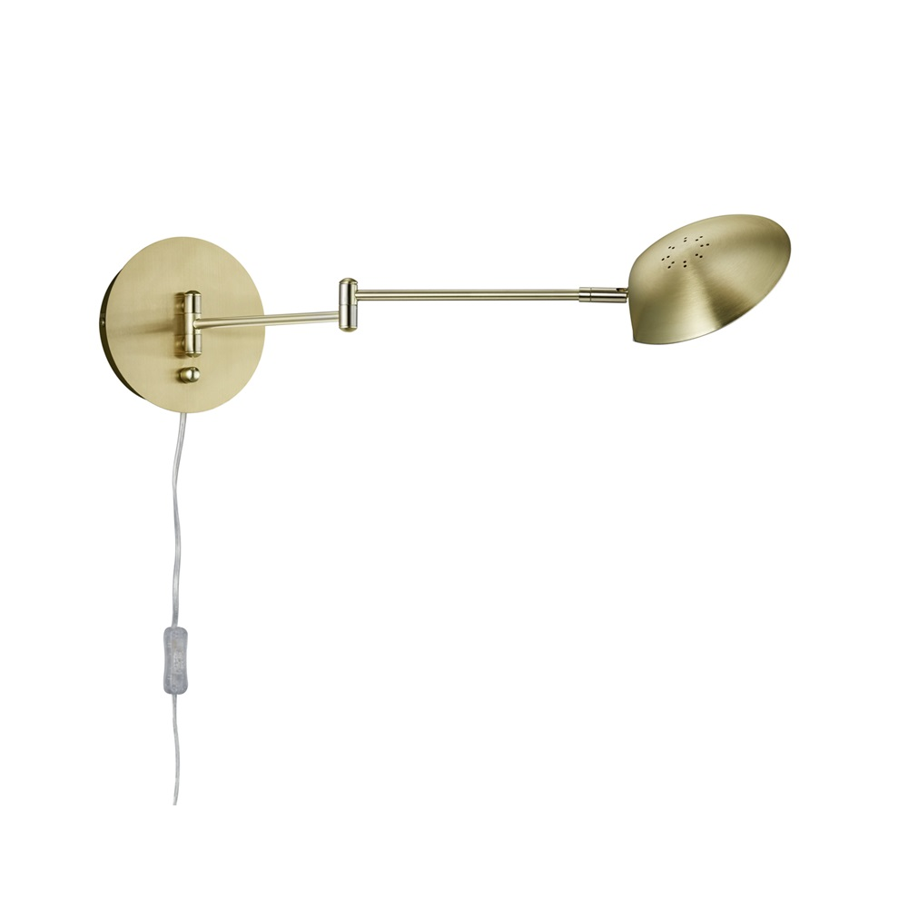 TRIO 272470108 Calcio 560lm sárgaréz fali lámpatest (272470108)