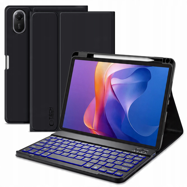 Tech-Protect tablet tok (SC Pen) - Xiaomi Redmi Pad 2 11,0", bill. - fekete - ECO