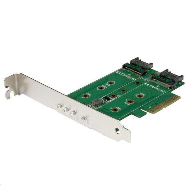 StarTech.com PEXM2SAT32N1 interface-kort/adapter Intern M.2, SATA