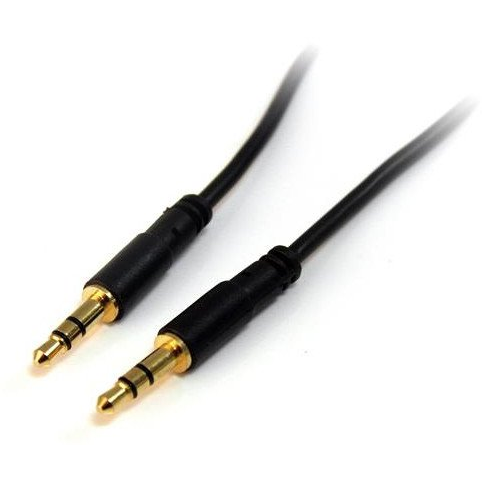 StarTech.com MU10MMS audio kabel Zwart