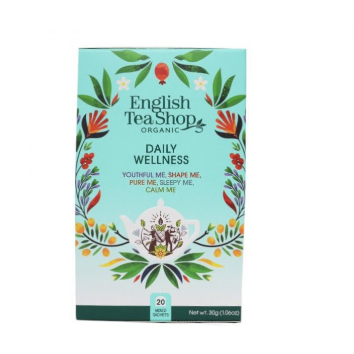 English Tea Shop Bio Mindennapi wellness készlet, 30 g, 20 db ETS20 (60437)