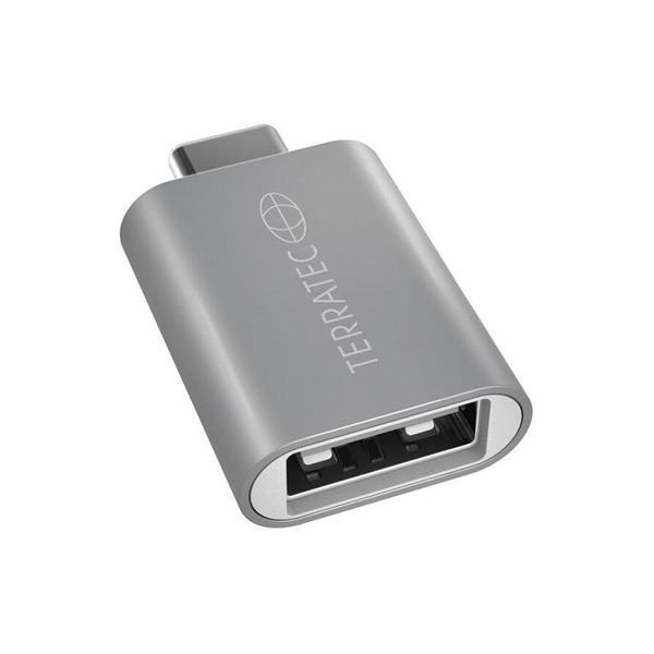Terratec Connect C1 USB C USB A stříbrný