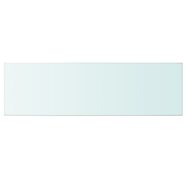 vidaXL Półka pod lustro 100cm przezroczysty (243846)