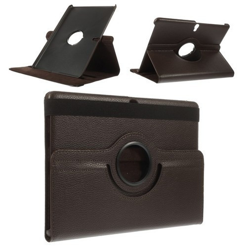 Samsung Galaxy Tab S 10.5 SM-T800, папка, въртящ се (360°) тъмно кафяв