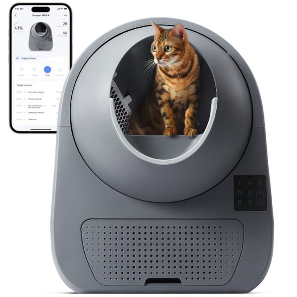 CATLINK Scooper Luxury ProX öntisztító macskaalomtartó