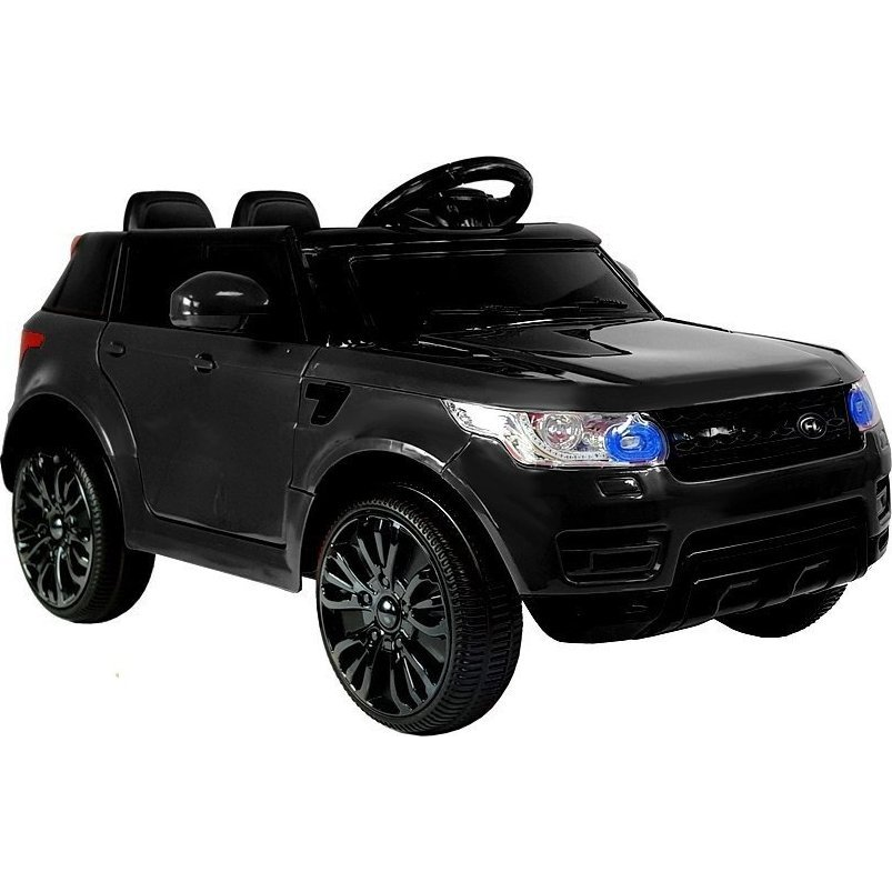 LAND ROVER HL Hasonmás 12 V Elektromos Kisautó 6586 - Szülői Távirányítóval, Műanyag Kerekekkel, Fekete (6586)