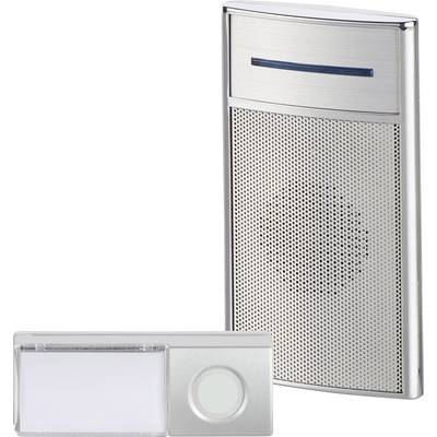Rádiójel vezérlésű gong Teljes készlet Vakuval, Névtáblával Heidemann 70845 HX Speaker (70845)