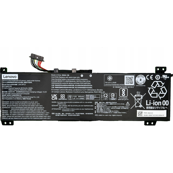 Batéria pre notebooky IBM, Lenovo originál lítium-iónová 3910 mAh