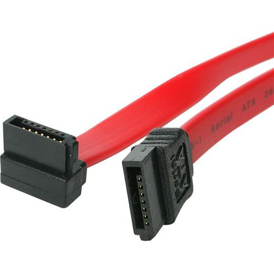 StarTech.com SATA6RA1 SATA-kabel 0,152 m Rood