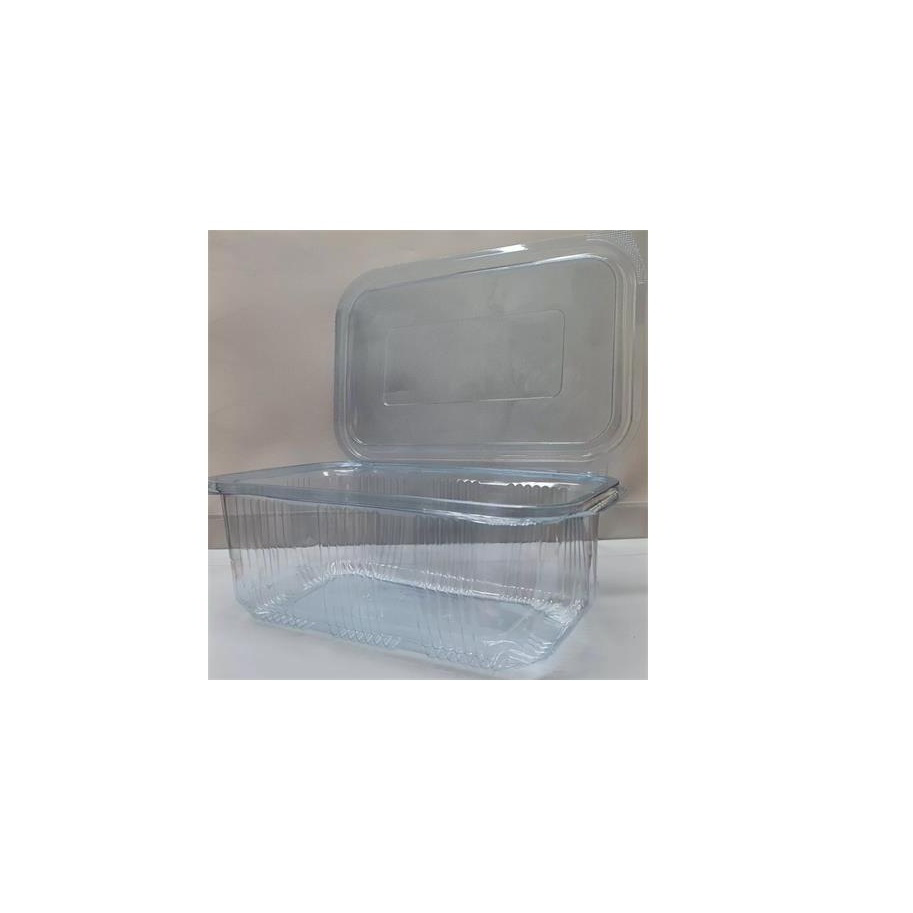 Party 1020030270 Műanyag Egybefedeles ételtároló doboz 0,75L (100 db) - Átlátszó (1020030270)