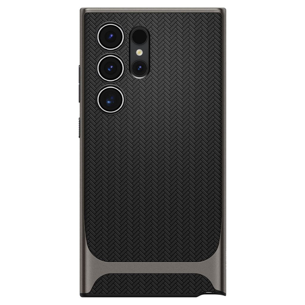 Spigen Neo Hybrid Samsung Galaxy S24 Ultra tok Gunmetal - fekete-szürke (ACS07305) (ACS07305)