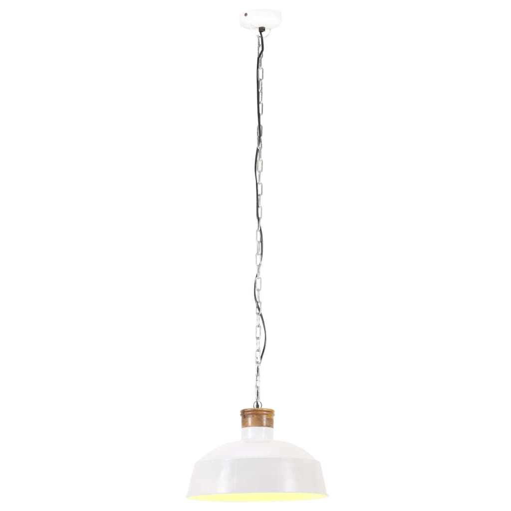 fehér ipari függőlámpa 58 cm E27 (320832)
