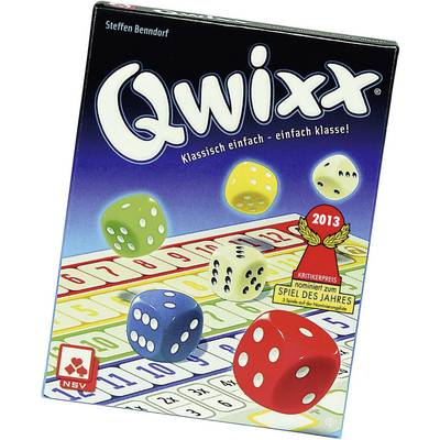 NSV Qwixx társasjáték - egyszerű szabályok, gyors játékmenet (8819908015)
