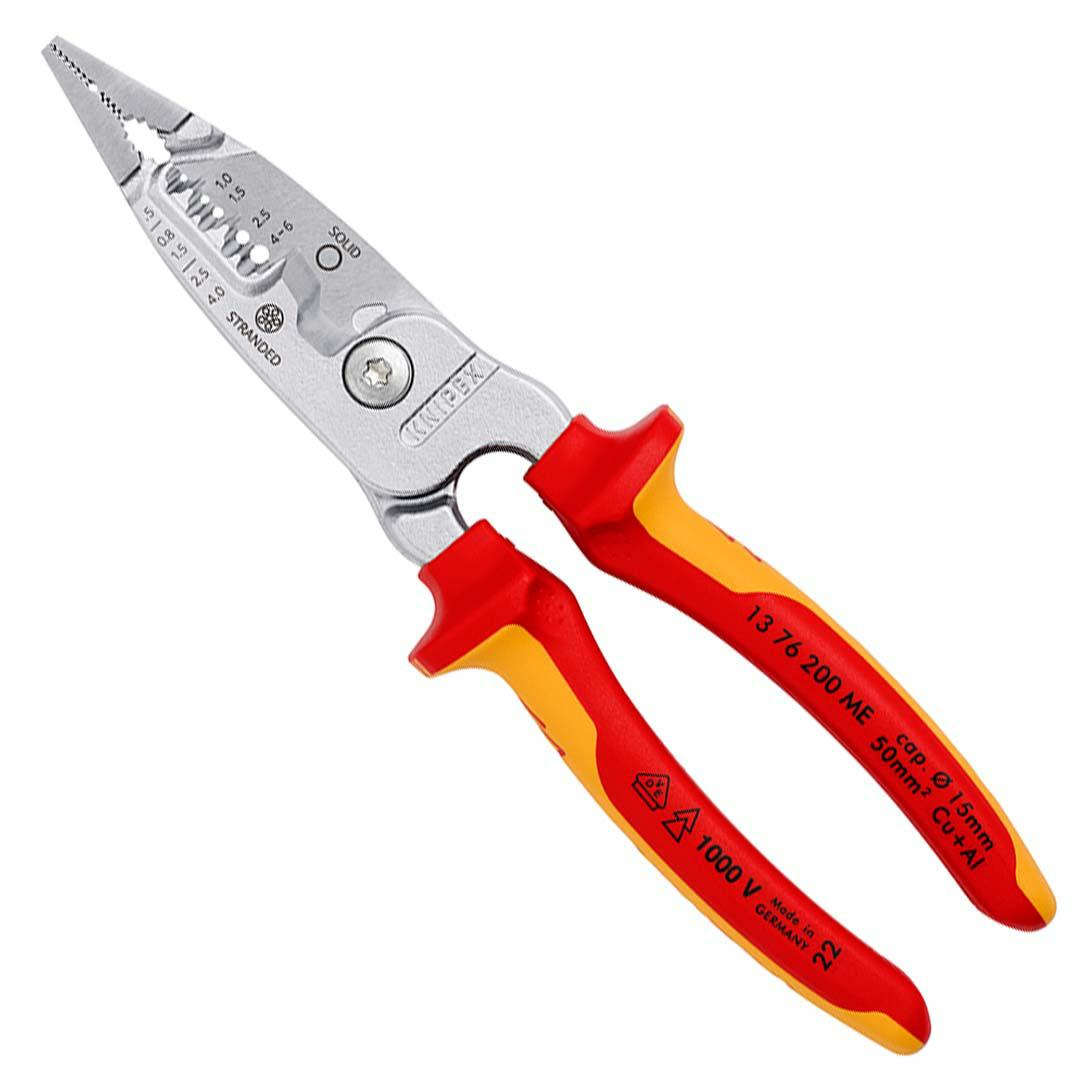 Knipex 13 76 200 ME Multifunkciós villanyszerelő fogó (1376200ME)