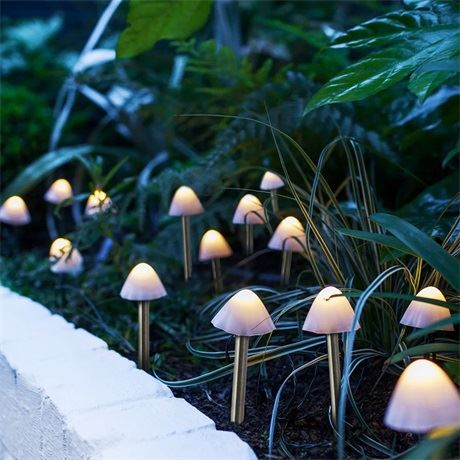 Garden of Eden napelemes kerti LED gombalámpa szett (11243) (gar11243)