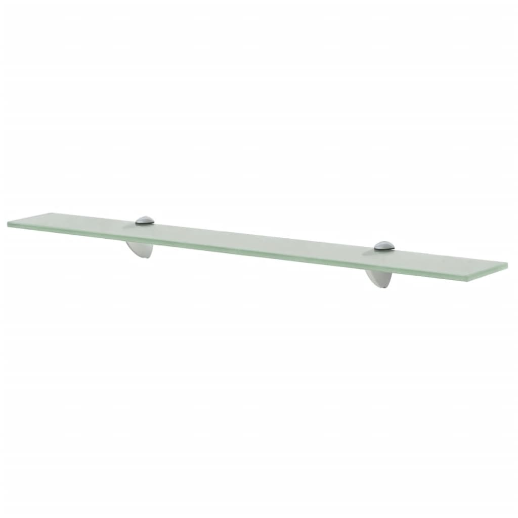 2 db lebegő üvegpolc 70 x 10 cm 8 mm (3051514)