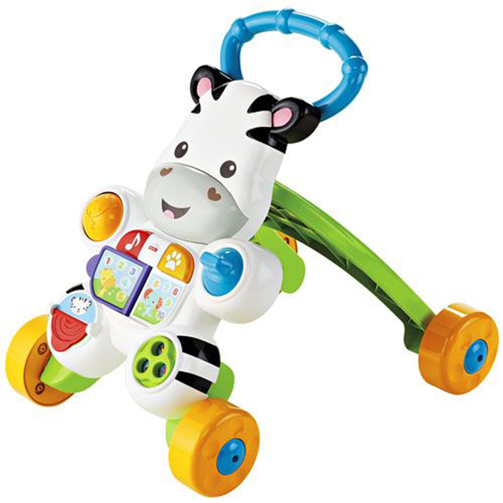 Fisher-Price Zebrás járássegítő DLD80 (MTTF-M0887961256406)