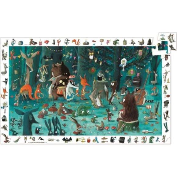 Megfigyeltető Puzzle - Zenekar, 35 db-os - The Orchestra (DJ07588)