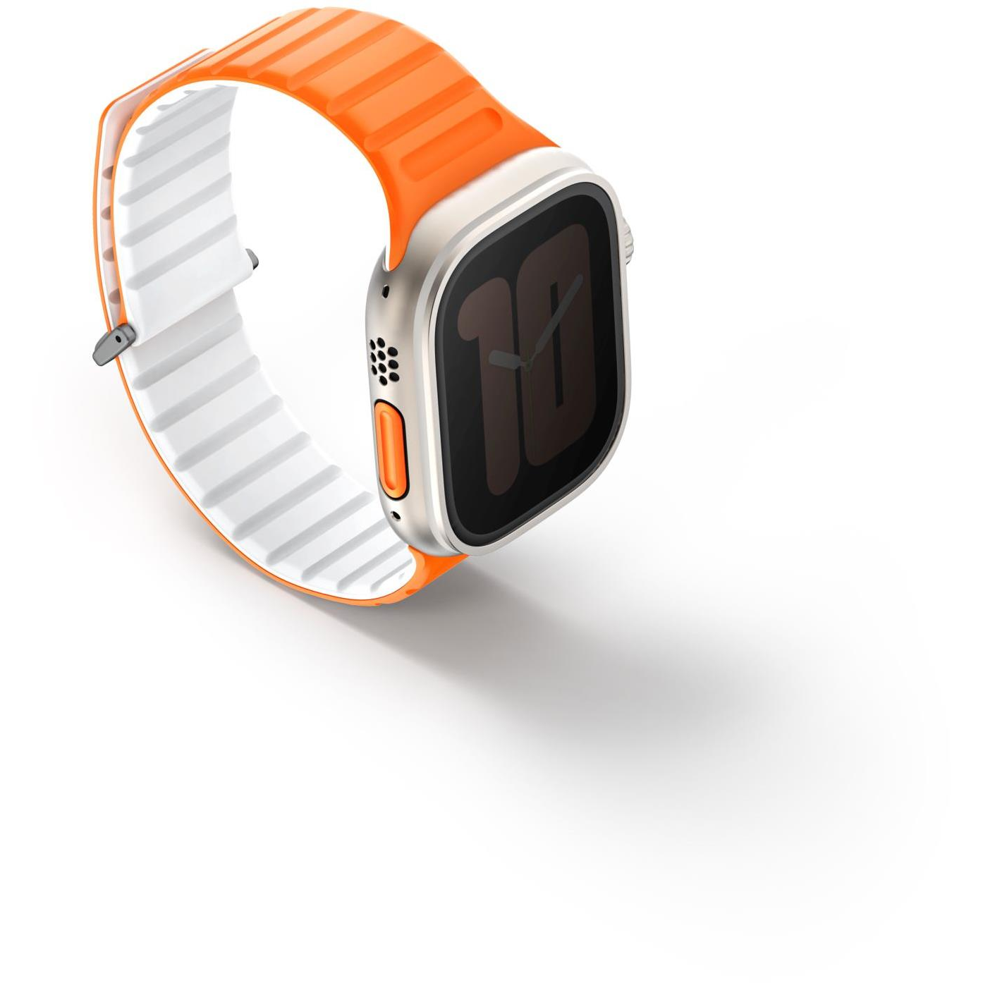 Uniq Revix Evo Reversible Magnetic Apple Watch 49/45/44/42mm - Amber (UNIQ-49MM-REVEAORGWHT)