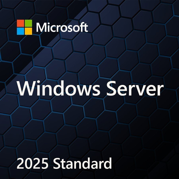 Windows Svr Std 2025 64Bit Polish 1pk DSP OEI DVD 16 Core