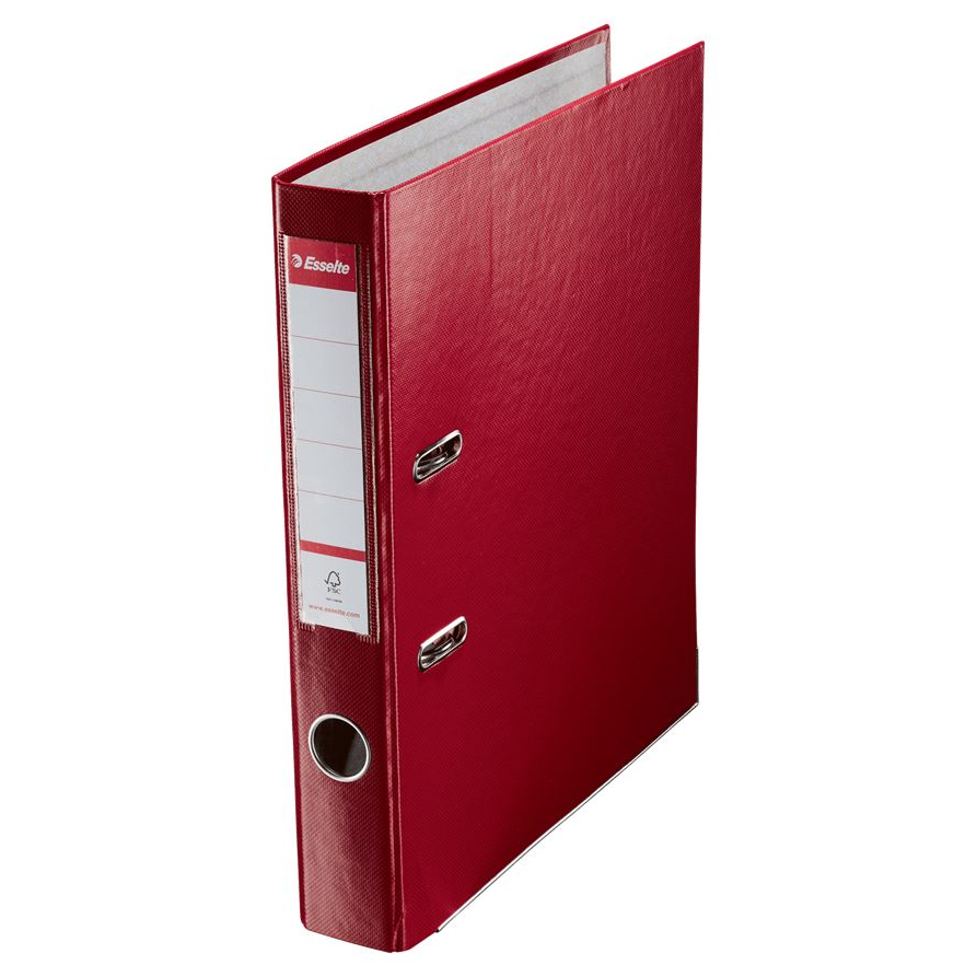 Esselte Economy iratrendező A4, 50mm bordó (81173) (ess81173)