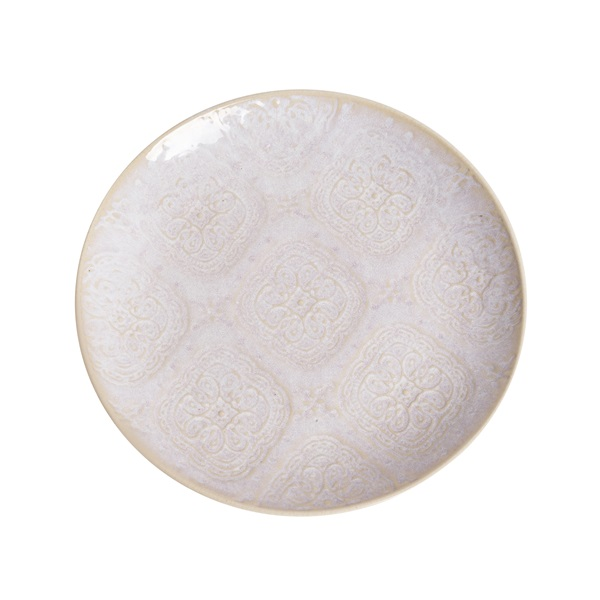 IRIS kerámia tányér csempe púder 21,4x1,7cm (171182)