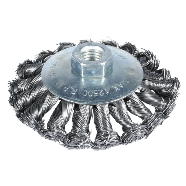  EPM Szczotka tarczowo-kątowa splatana ZN 100mm - E-561-5100
